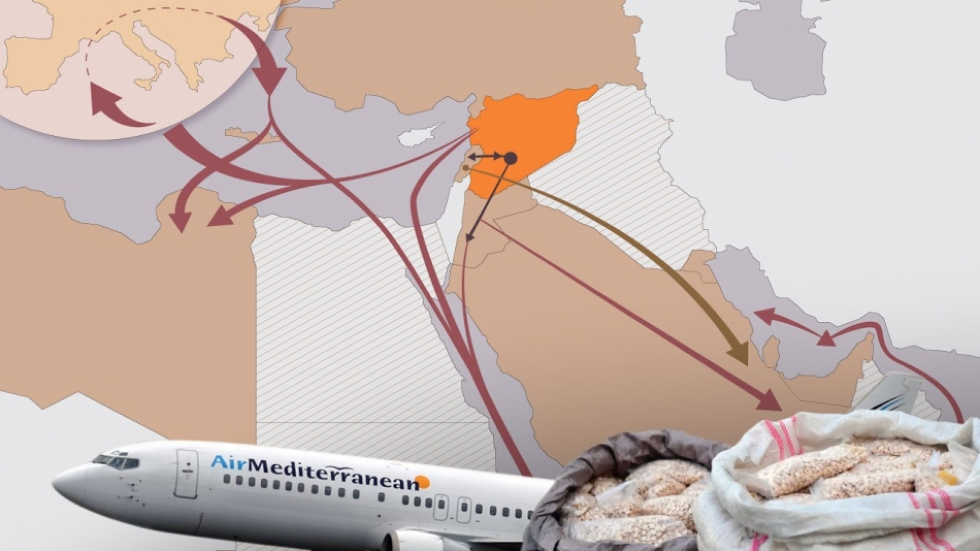 How a Drug Kingpin is Running Flights from Damascus to the Rest of the World